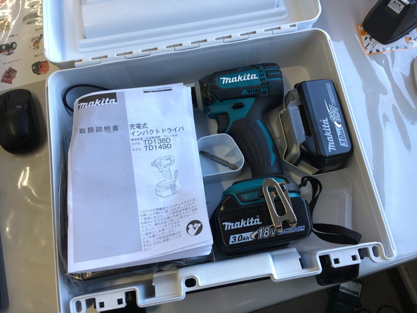 お買得限定品☆夏売れ筋 MAKITA マキタ インパクトドライバー 14.4 4.0