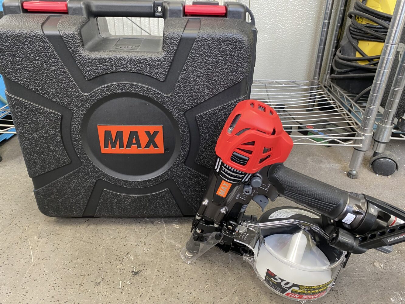 マックス(MAX)の高圧釘打機 HN-50N4(D)-Gを買い取りさせて頂き